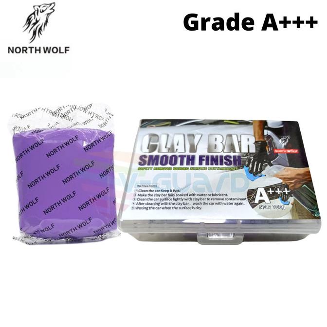 North Wolf Clay Bar 100Gr, Northwolf Claybar Poles Pad Overspray A+++