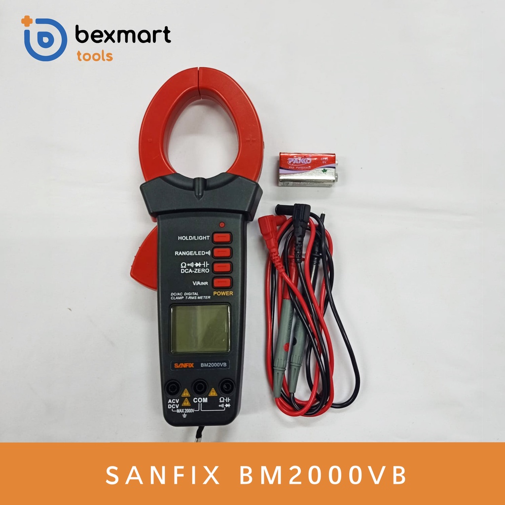 Sanfix BM2000VB Digital Clamp Meter True RMS / Sanfix BM 2000VB