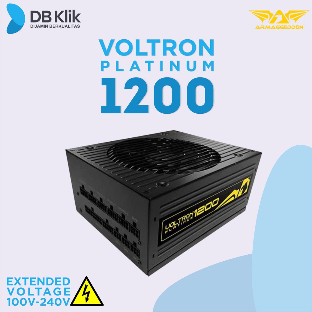 Power Supply Armaggeddon Voltron Platinum 1200 Modular