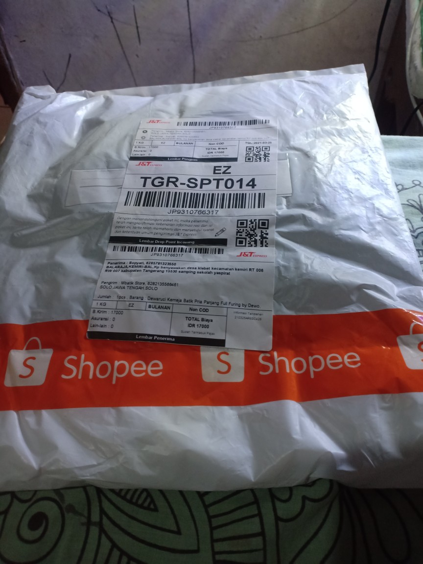 Dewaruci Kemeja Batik Pria Panjang Full Furing By Dewo