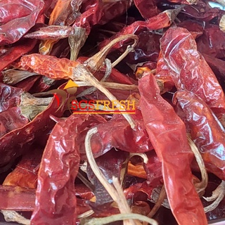

Cabe Kering Teja Tangkai / Cabe Rawit Merah Kering Tangkai Super Pedas 1 Kg