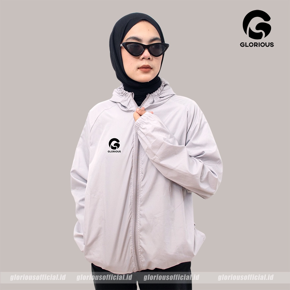 TERMURAH Jaket Parasut Olahraga, Sauna Suit, Jogging, Lari, Bersepeda, Despo, Gym Fitnes, Senam, Pria/Wanita-3