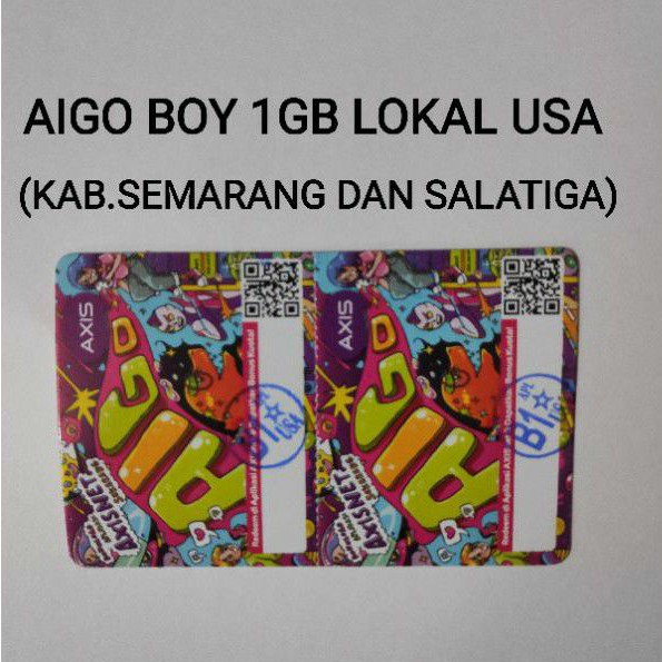 AIGO BOY 1GB LOKAL USA