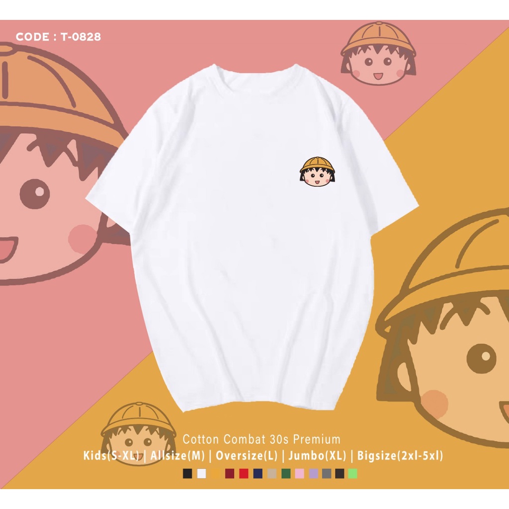 KAOS MARU KOCHAN LUCU IMUT / KAOS PRIA WANITA / UK M-XL / KAOS OVER SIZE / KAOS SANTAI /O NECK/ KAOS KEREN