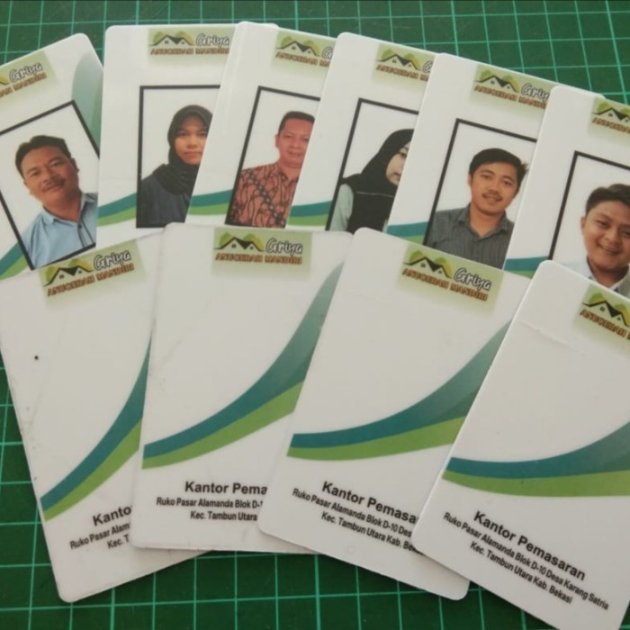 

Produk Cetak Print Id Card Pvc Kartu Member Card 2 Sisi Minimum Pemesanan 1 Limited