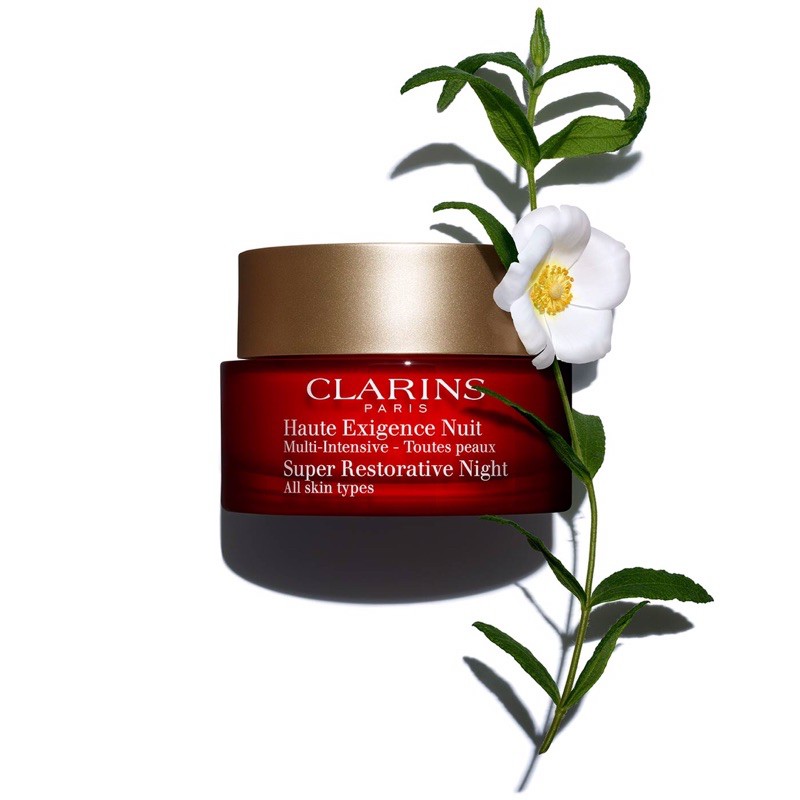 CLARINS Super Restorative Night Cream - All Skin Types (50ml). Product Counter Rp 2.300.000