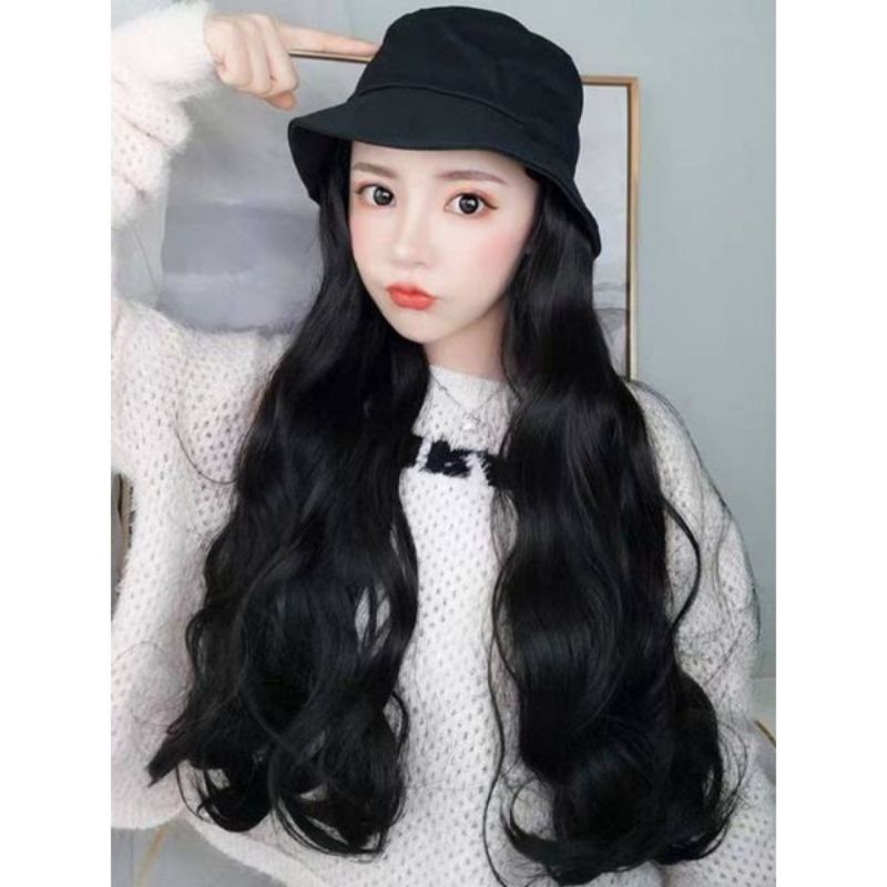GOOD QUALITY Wig topi Heyo-B-1L03 Kualitas Bahan Bagus Halus Lembut Seperti Rambut Asli Murah / Hat 