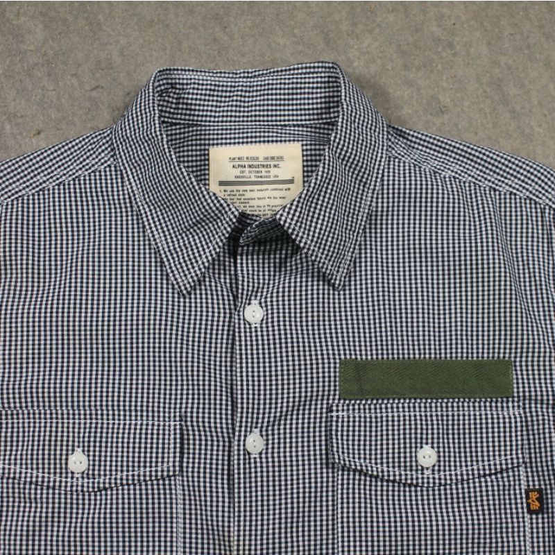 Kemeja Buttondown Alpha Industries Second