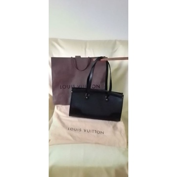 Tas LV (Louis Vuitton) ORIGINAL Ada No Seri Paper Bag Tas Kain Hitam Polos