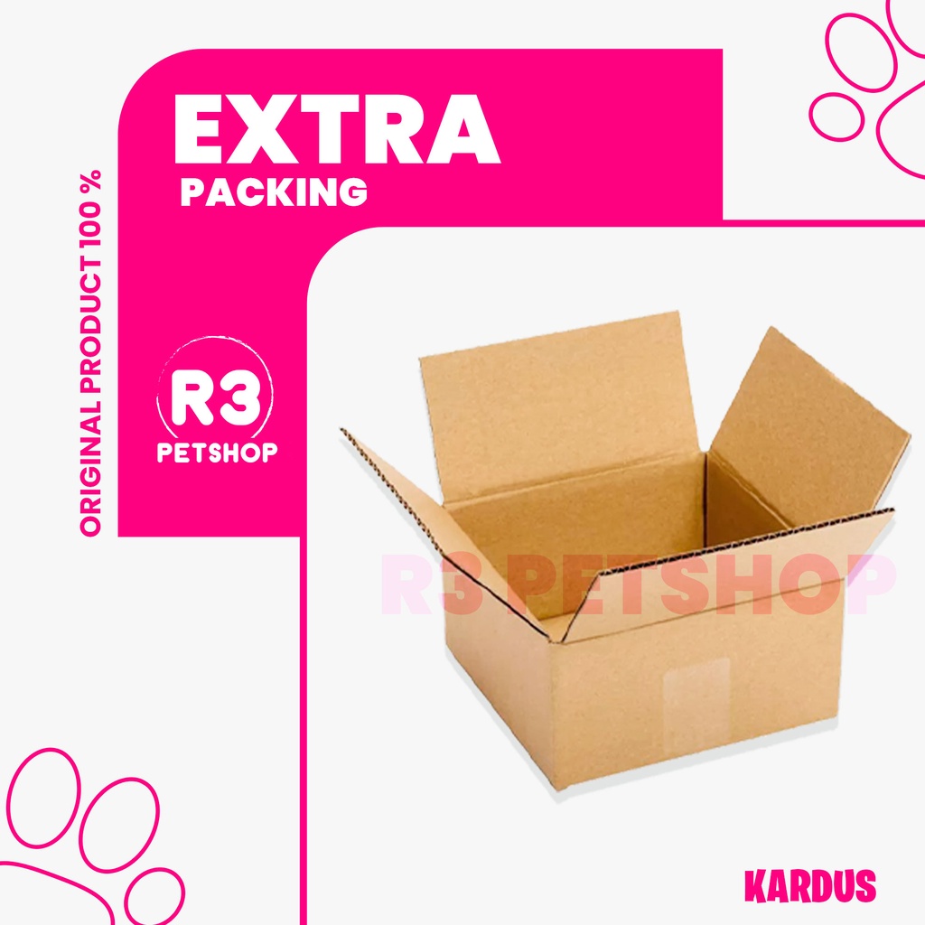 Extra packing bubble wrap &amp; Kardus