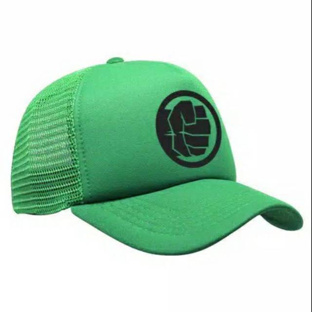 [SNAPBACK] Topi Snapback Trucker Hulk Hijau ORIGINAL NEW