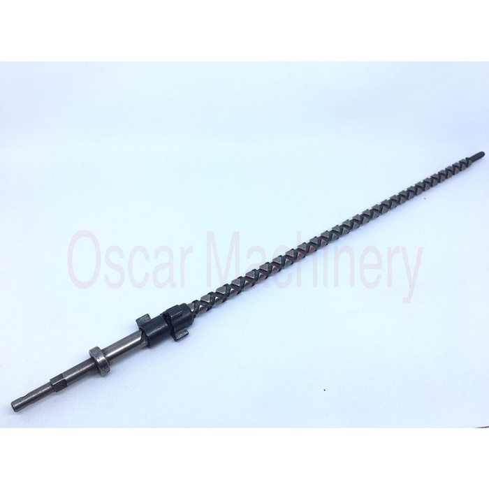 M-106 Screw Shaft With Extension Tiang Ulir Mesin Potong Bahan Tegak KM