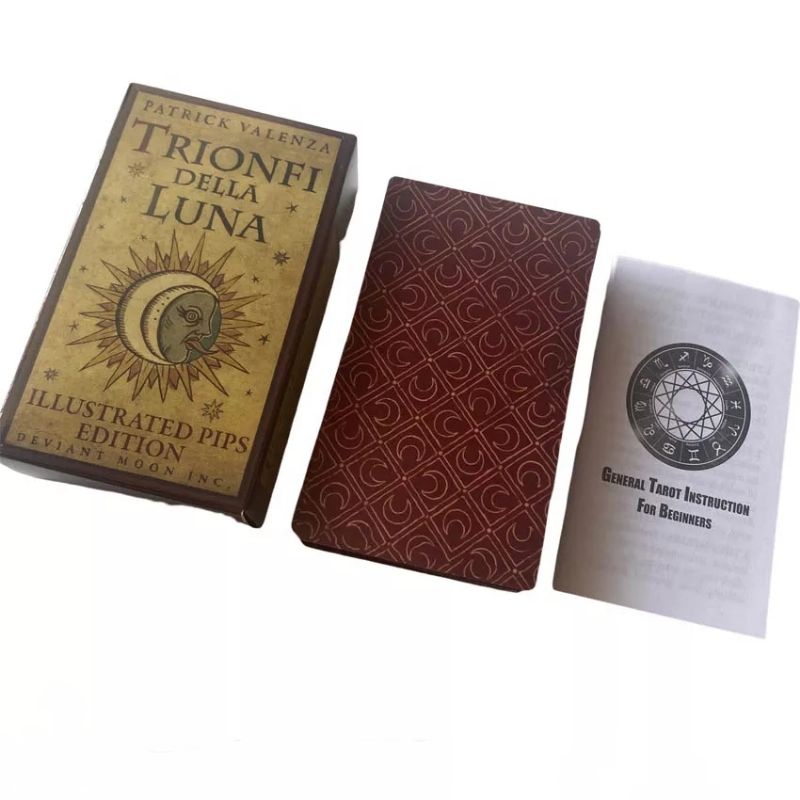 Trionfi Della Luna Tarot 12x7cm include guide paper