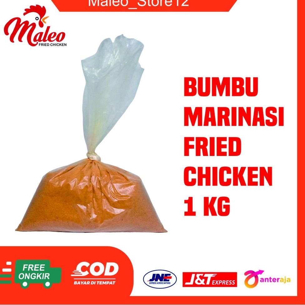 

8w❈Grosir❃ Bumbu Marinasi ayam bumbu makanan instan Premium fried chicken bumbu ayam tepung bumbu masak instan bumbu ayam 1 kg 063 ↑