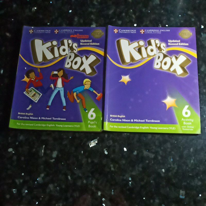 Buku Kids Box kelas 6 VI Sd, Pupils Book, Activity Book, Cambridge University Press, Cambridge Engli