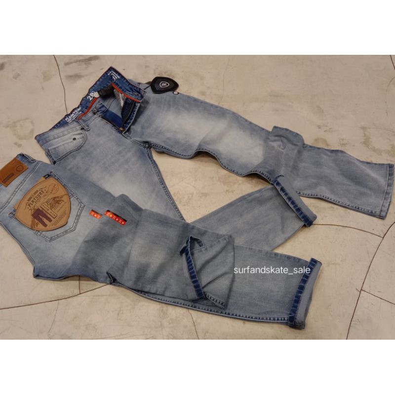 Celana Denim Pria Planet Surf Original Wieder 212E Light Blue
