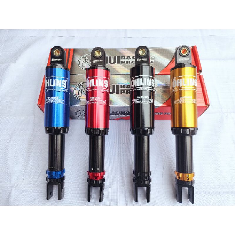 SHOK SHOCK SHOCKBREAKER MODEL UPSIDE DOWN NUI MIO BEAT VARIO XEON SCOOPY MIO J SOUL GT SPIN MIO Z M3 X-RIDE SPIN SKYWAVE NEXT VARIO 110 125 150 OHLINS NUI RACING - SHOCK MODEL UP SIDE DOWN MATIC NUI RACING