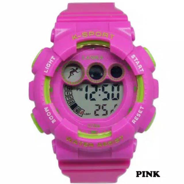 Free Box Jam Tangan Sport Anak Dijital Anak_Tahan Air Lasika F_99 ORIJINAL