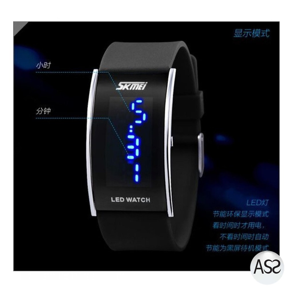 ASS Shop - SKMEI Jam Tangan LED Pria - 0805A2