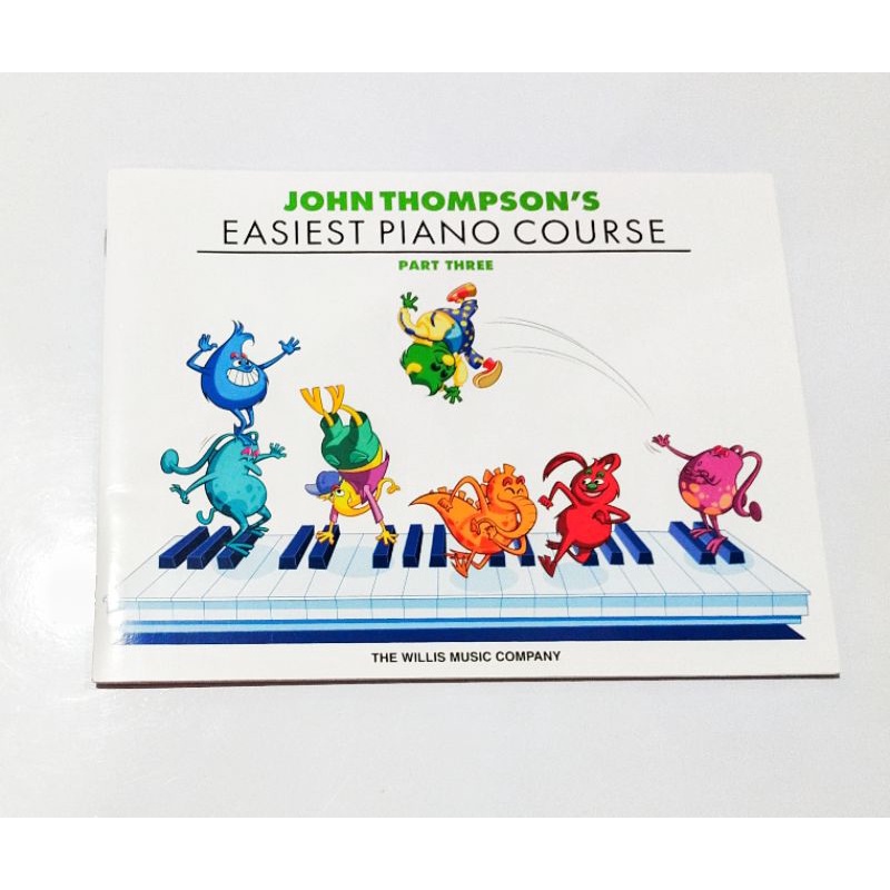 John Thompson Easiest Piano Course 3 Part Three buku piano John Thompson seri 3 John Tomson