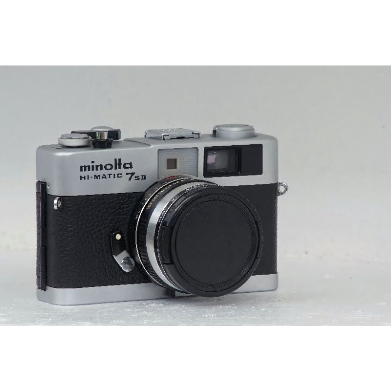 Minolta Hi Matic 7sii like new - rare item - analog range fender menngunakan roll film 35mm