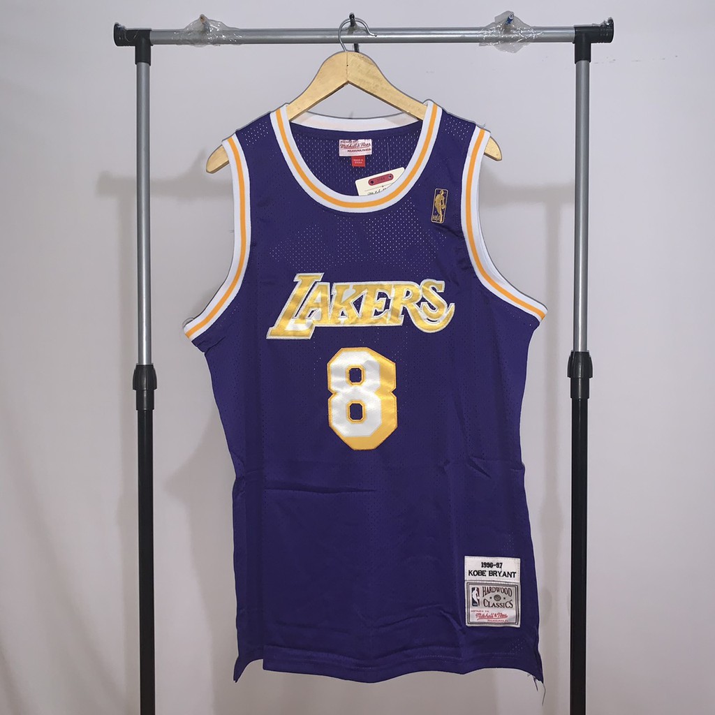 Kobe Bryant Los Angeles LA Lakers UNGU Jersey Basket Swingman NBA Baju Kostum Tshirt T-Shirt Kaos
