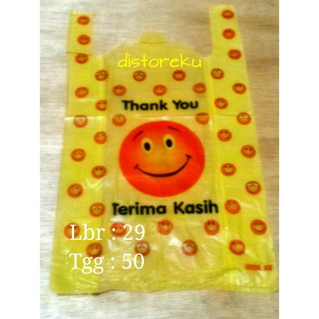 kantong motif warna hd smile hd thank you hd terima kasih mega uk 29