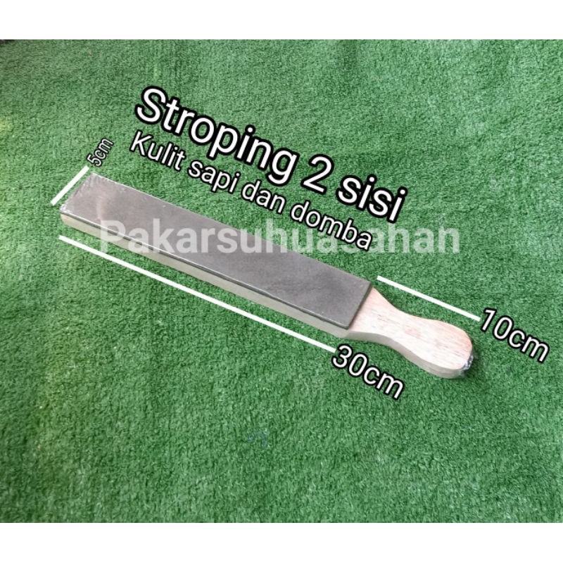 

Stroping Double muka. Kulit Sapi dan Domba. Dimensi. 30cm x 5,2cm x 2mm