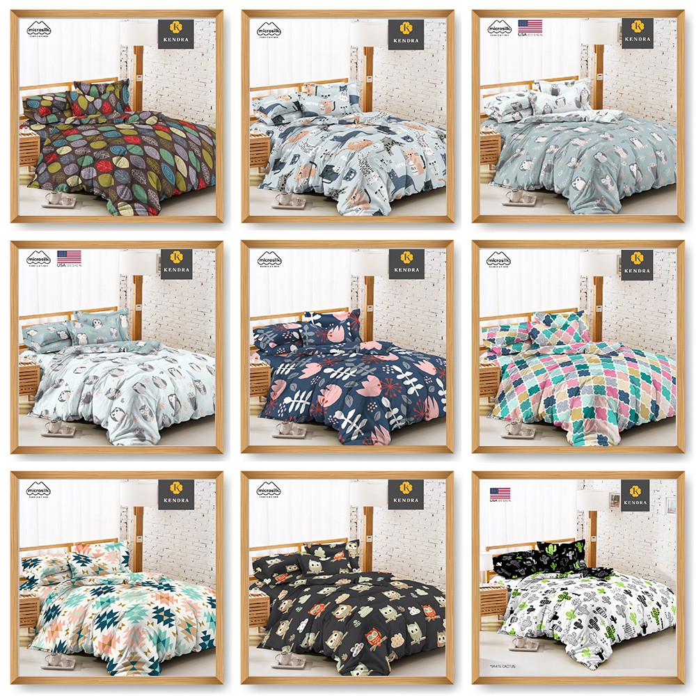 Kendra Sprei 140X200 Tinggi 20 Cm Set (Tanpa Bed Cover Atau Selimut) Queen Bed Size 140X200X20