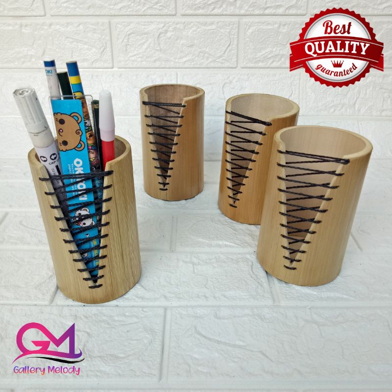 

Tempat Pensil/Pulpen dari Bambu type TPB.02