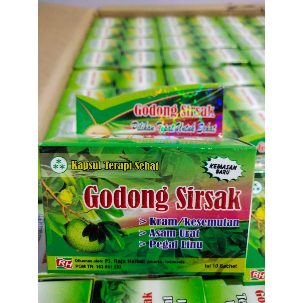 

Godong Sirsak Herbal Kemasan Baru Original