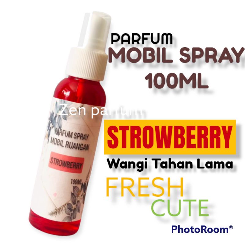 PARFUM SPRAY MOBIL RUANGAN STROWBERRY PREMIUM 100ML