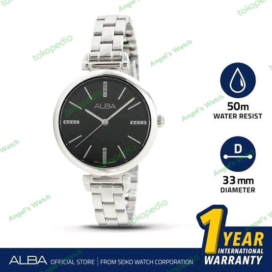 jam tangan alba wanita AG2017 AG2017X1 garansi resmi 1 tahun