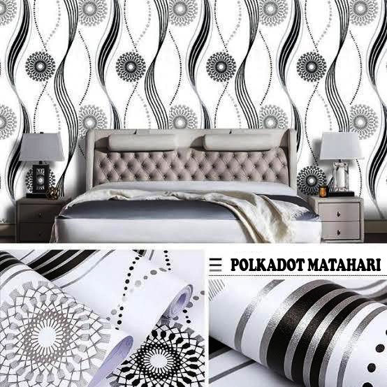 WALLPAPER DINDING STICKER / WALLSTICKER DINDING TERMURAH UK 45×10 METER PREMIUM QUALITY / WPP MURAH