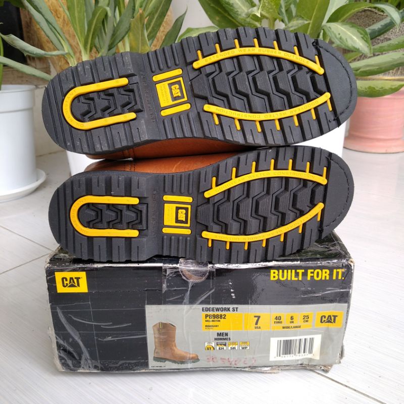 size 39 baru Sepatu safety caterpillar cat p89882 p 89882