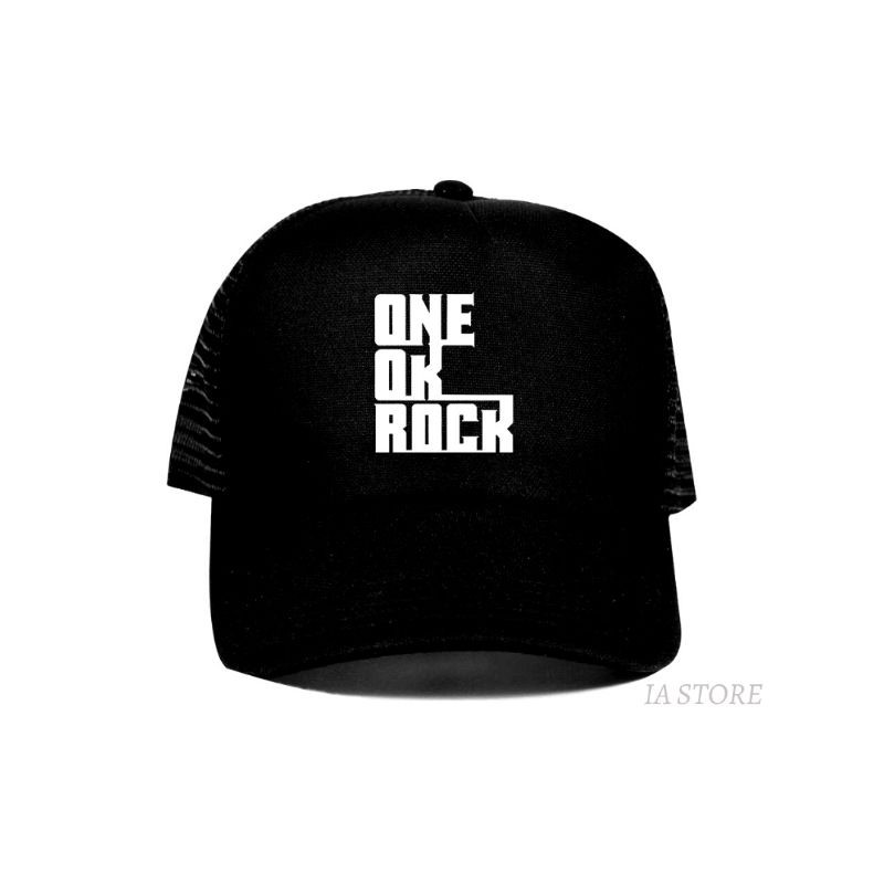 Topi Trucker Jaring Custom ONE OK ROCK