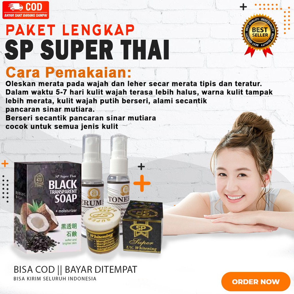 APOTEK BEAUTY - Paket Lengkap SP Hitam Original BPOM