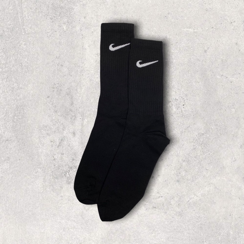 KAOS KAKI PANJANG NIKE HITAM PREMIUM