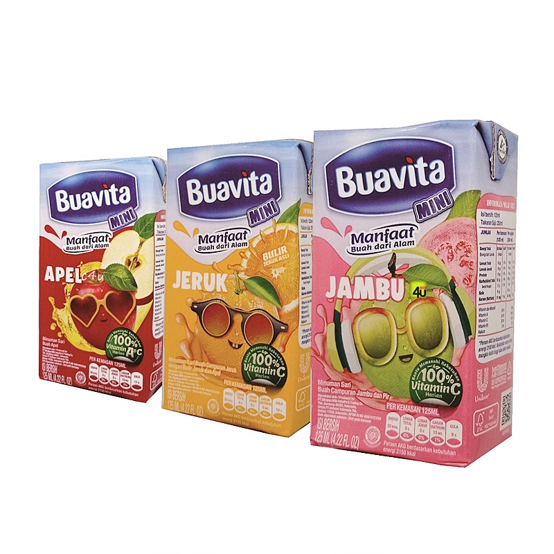 

BUAVITA Mini - Minuman Sari Buah RTD - 125ml