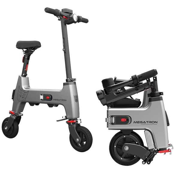 Xiaomi HIMO Transformer Skuter Elektrik Lipat Mini Smart Moped - H1 Gray