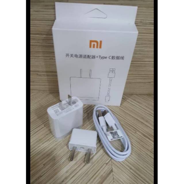 Charger Carger 2A Ampere Tipe USB C Hp Xiaomi Xiomi Siomi Mi 6 MDY-08-ES Fast Charging Ori Original