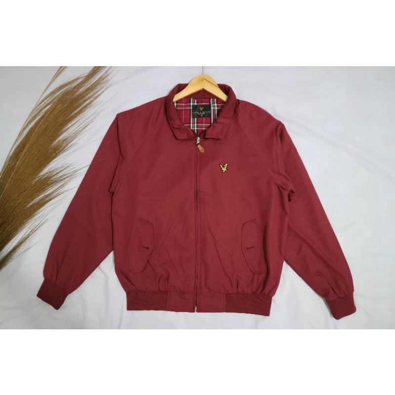 jaket vintage harrgton / jaket kerah second