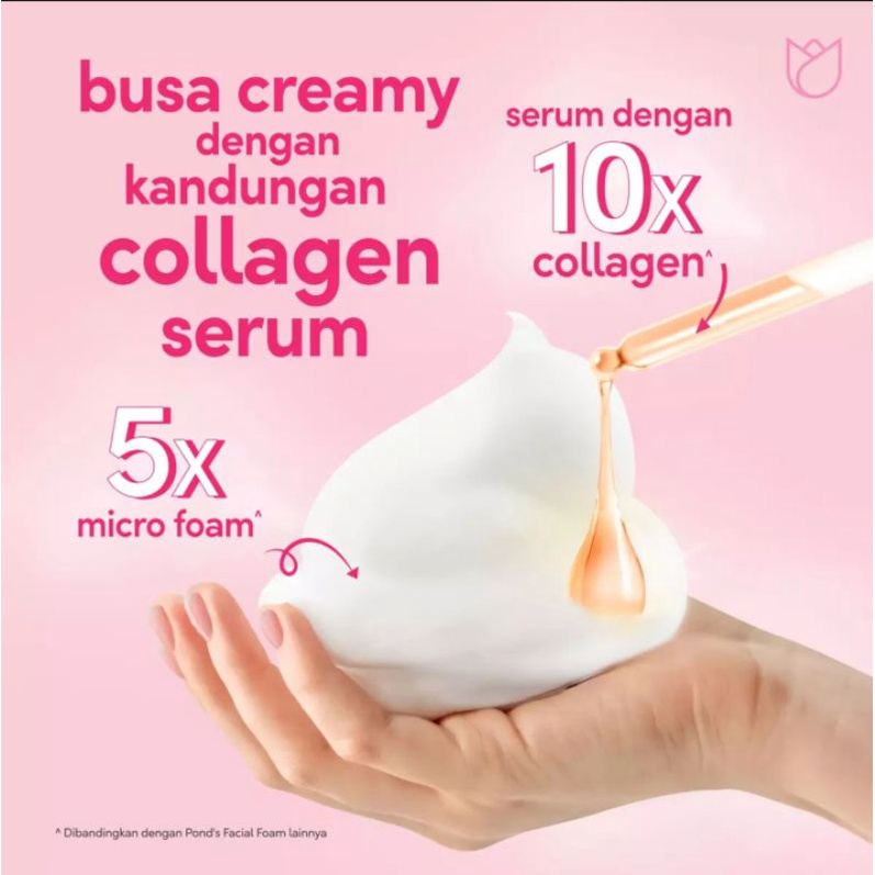 Ponds Serum Whip Foam 100g