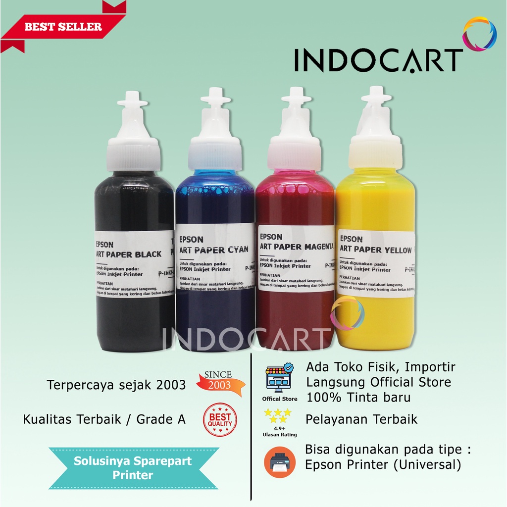 IndoCart Tinta Premium Printer Epson-Sublim Sublimation Ink-100ml