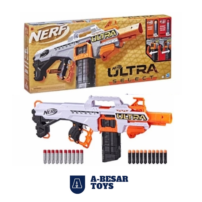 Nerf Ultra Select Double Magazine Automatic Accustrike Dart Blaster
