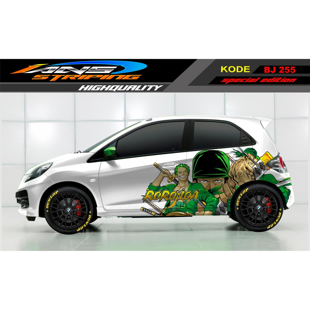 STIKER MOBIL BRIO, JAZZ, MOBILIO, YARIS, KARIMUN, MOBILIO, SIGRA / STICKER PRINT MOBIL