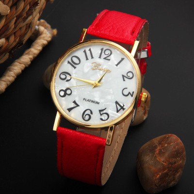 Jam Tangan Wanita Simple Korean Version Analog Watch Women's