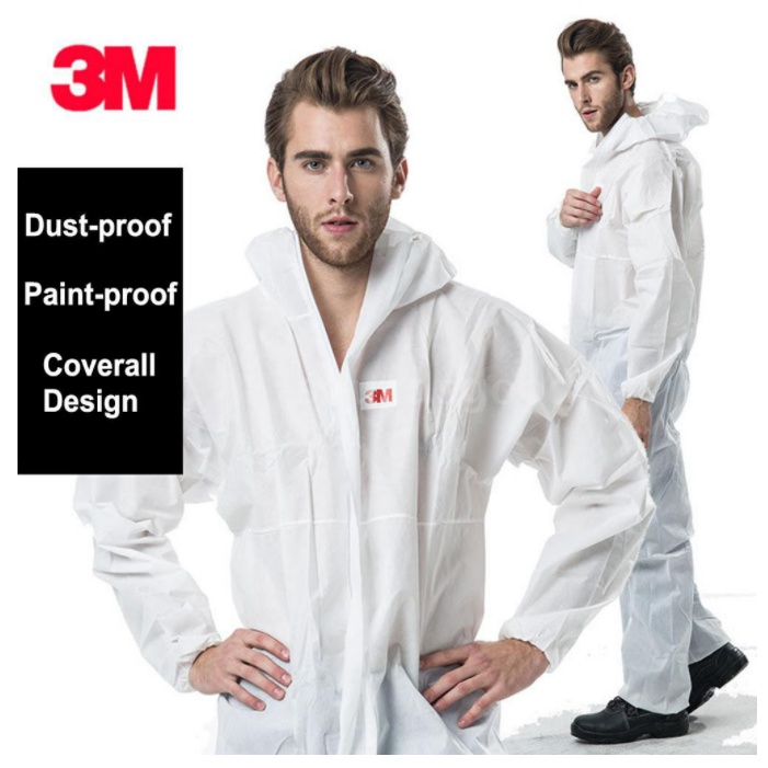 APD Hazmat Suit Cover All Coverall 3M 4510 ASLI BARU 100% GARANSI