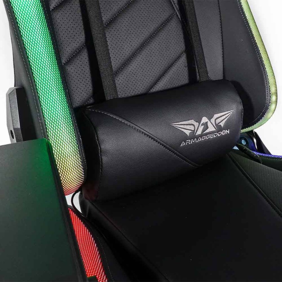 Kursi Gaming PREMIUM Armaggeddon Shuttle RGB- Shuttle RGB Gaming Chair