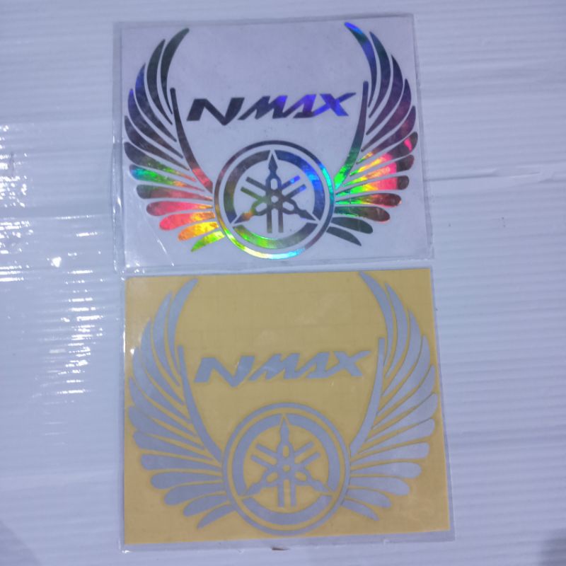 Stiker Cutting Sayap Logo Yamaha Nmax nmax visor | sticker yamaha n max visor depan motor n max